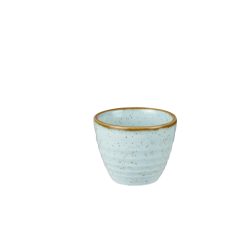 Churchill Ripple Dip Schale Stonecast Duck Egg; 70 ml, 5.9x5 cm (ØxH); hellblau/braun; rund; 12 Stück / Pack