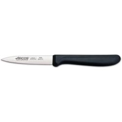 Nova Rüstmesser glatt Klinge 8.5cm Griff schwarz