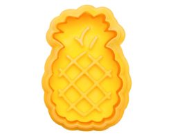 Ausstecher Ananas 5 cm gelb