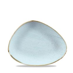 Churchill Chefs Platte Stonecast Duck Egg dreieckig; 26.5x20.5 cm (LxB); hellblau/braun; dreieckig; 12 Stück / Pack