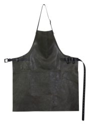 Schürze BBQ vintage grey