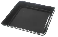 Rechteckige Schale 28x28x5cm schwarz