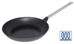 aluguss-Pfanne 20 cm Lyoneser Form, induktionsfähig mi