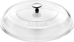 Gewölbter Glasdeckel, 20cm, rund Glas Transparent