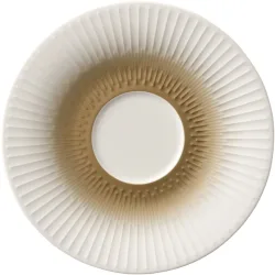 Delight Vibes FRINGE Untertasse rund Relief 13cm