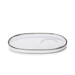Caractère Gourmet Untertasse kumu. weiss