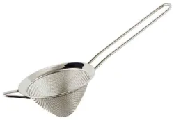 APS Barsieb Ø 8,5 cm, Griff 11,5 cm; 8.5x22x8.5x4.5 cm (ØxLxBxH); silber