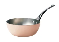 INOCUIVRE Sauteuse konisch Kupfer/Edelst. D:24cm