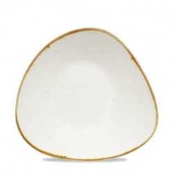 Churchill Schale Stonecast Barley White dreieckig; 780 ml, 26.7x27.2x26.7 cm (LxBxH); weiss/braun; dreieckig; 12 Stück / Pack