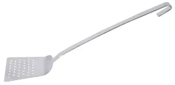 Pfannenschaufel, perforiert kurzer Stiel 26 cm