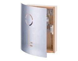 Schlüsselkasten Inox Gummibaum
