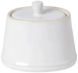 Beja Zuckerdose 10x8.1 H8.4cm 19cl 19.3cl weiss-creme