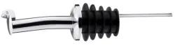 Flaschenausgiesser 12 cm Pfropfen mit Luftrohr und Kläppchen