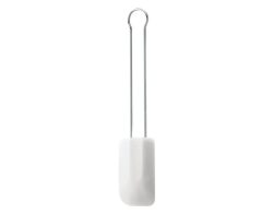 Rösle - Teigschaber Silikon weiss B5xL26cm 12455, One Size