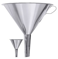 Trichter 20 cm, Ø Durchlauf 2.2cm, H: 20cm
