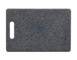 ZELLER PRESENT Schneidebrett, schwarz 300 x 8 x 200 mm