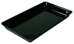 Rechteckige Schale GN1/1 53x32.5x5cm schwarz