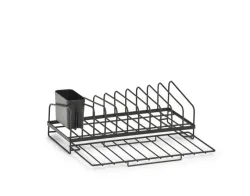 Abtropfständer schwarz 37x17.5
