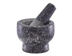 Mörser m. Stössel Granit ø9cm