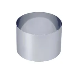 Tortenring rund hoch D:8cm H:6cm