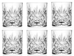RCR - Whiskyglas, 6 Stück, 340 ml, Transparent