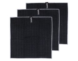 Spültuch black 30x30 3Stk.