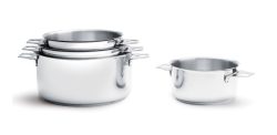 4er Set TWISTY Stielkasserolle 14,16,18,20cm Induktion
