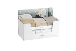Display Spültuch earth assortiert 20x20cm Biobaumwolle