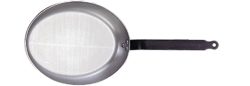 CARBONE PLUS Fischpfanne oval D: 36cm Induktion