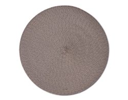 Tischset Twist mocca ø38cm