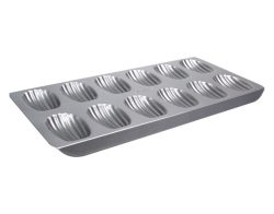 Städter - Madeleines-Backform, 20 x 40 cm, Black