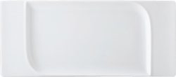 Fine Dining Platte rechteckig 36x16cm