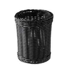 APS Besteck-Korb  Economic rund; 12x15 cm (ØxH); schwarz