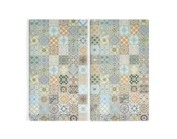 Herdabdeckplatte Mosaik 2St.