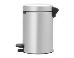 BRABANTIA - Treteimer NEWICON - hellgrau - Metall - 17cm/17cm