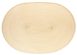 CONTINENTA - Tischset oval, 45X31CM, Nature