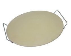Pizzastein m.Gestell ø33cm