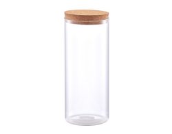 Vorratsdose Glas Kork 1400ml