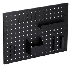 Memobord schwarz 50x35 cm