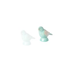 Taormina Salzstreuer Spatz 40ml 9.3x4.4cm H7.8cm aqua