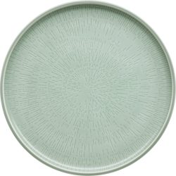 Shiro Glaze Frost Teller flach coupe Struktur 28cm