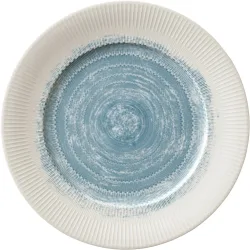 Delight Vibes SPIRIT RAIN Teller flach rd. Fahne Relief 31cm