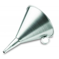 Trichter 12cm Edelstahl hoch