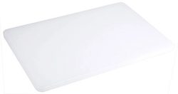 Schneidebrett o. Füsse weiss, 1/2, 32.5x26.5x2cm