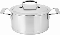 Silver 7 Kochtopf 18cm mit doppelwandigem Deckel