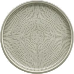 Shiro Glaze Steam Teller flach coup Struktur 17cm