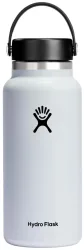Trinkflasche Wide Flex Deckel 945ml weiss