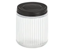 Vorratsglas schwarz 9.3x11.3