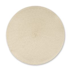 Tischset rund, natur, D:38 cm