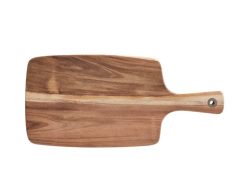 Schneidbr. m.Griff Akazie 42cm